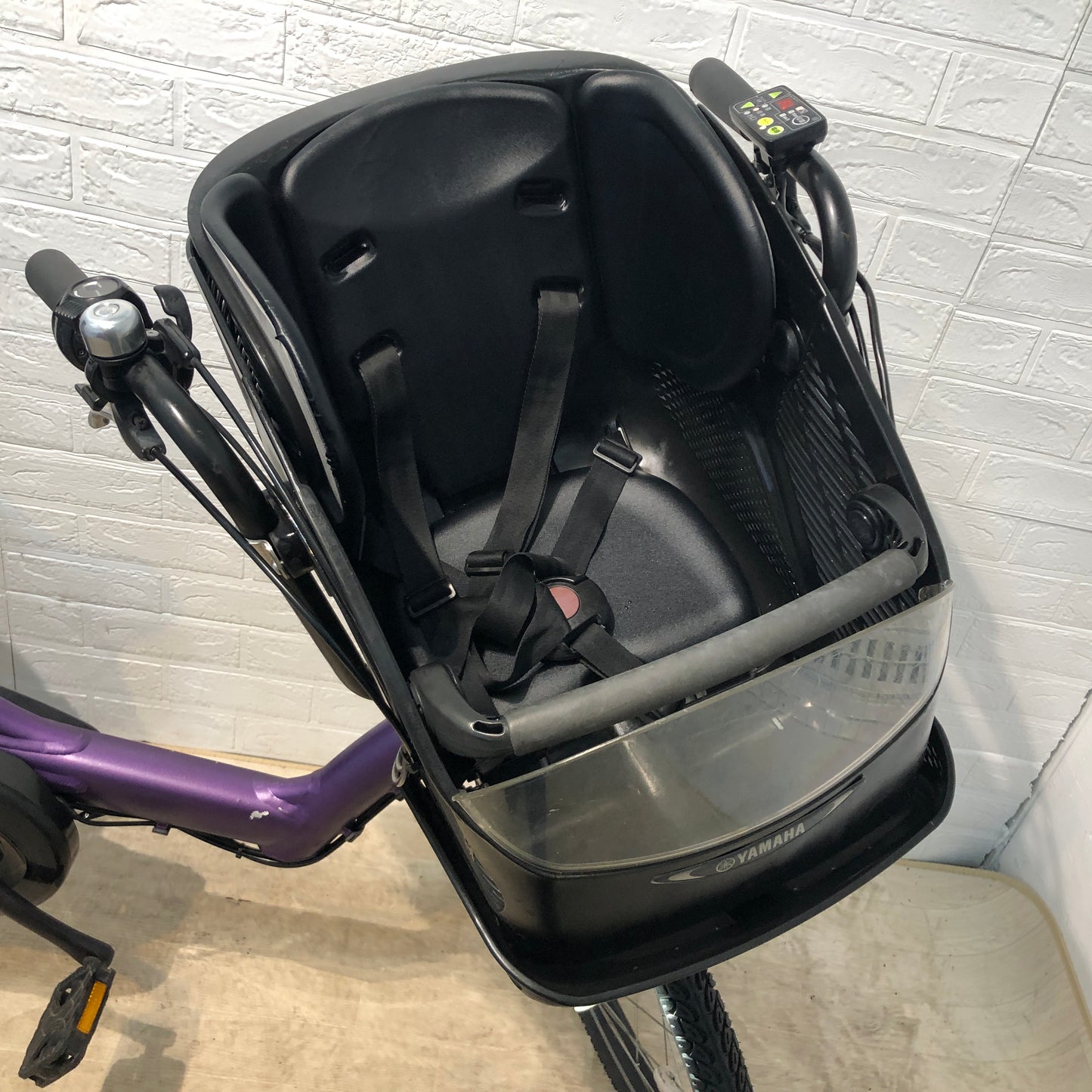 ヤマハ PAS Kiss mini パス キッス ミニ パープル 20インチ YN077【中古車】