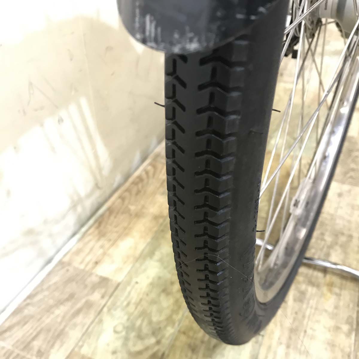 中古電動自転車 ヤマハ PAS ナチュラ L スーパー ベージュ 26インチ KD092