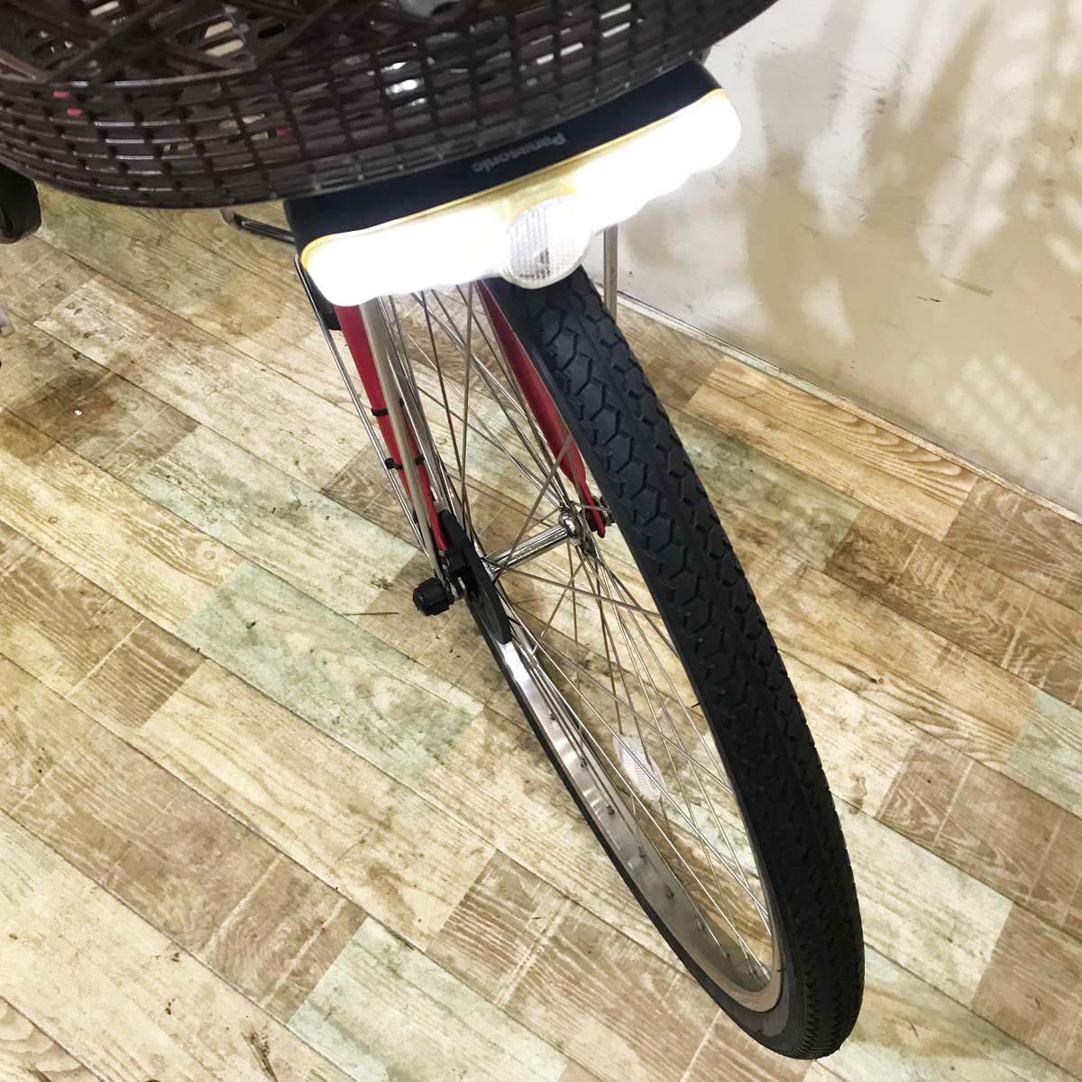 パナソニック ビビ DX レッド 26インチ KY118 【中古車】