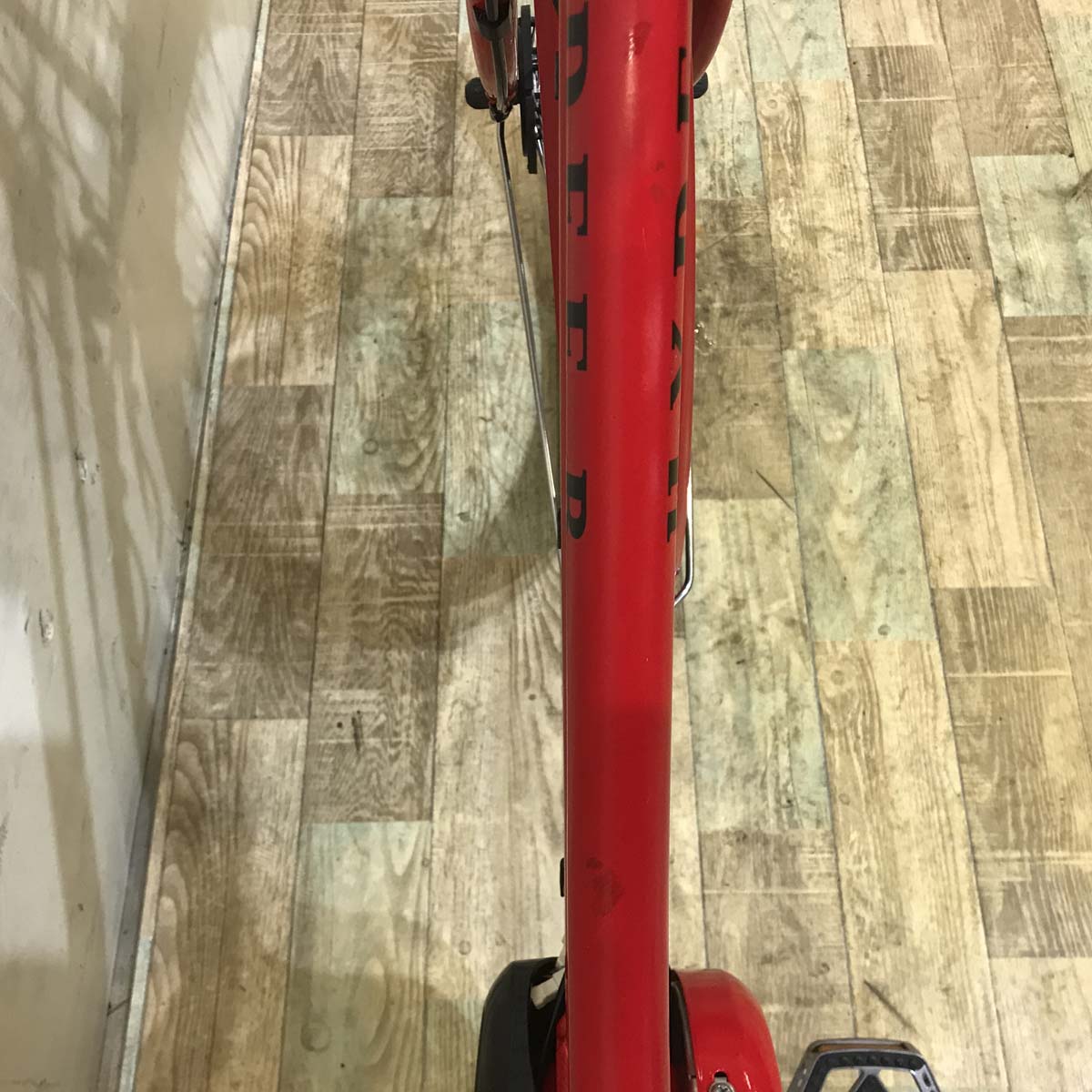 中古電動自転車 ブリヂストン HYDEE B ハイディ ビー レッド 26インチ KD093