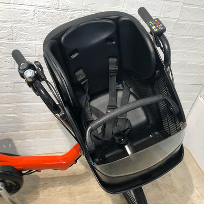 ブリヂストン アンジェリーノ プティット e オレンジ 20インチ YN078【中古車】