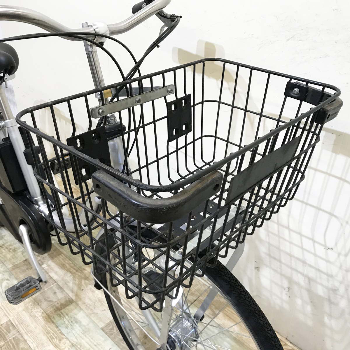 中古電動自転車 パナソニック パートナー U シルバー 24インチ KI038