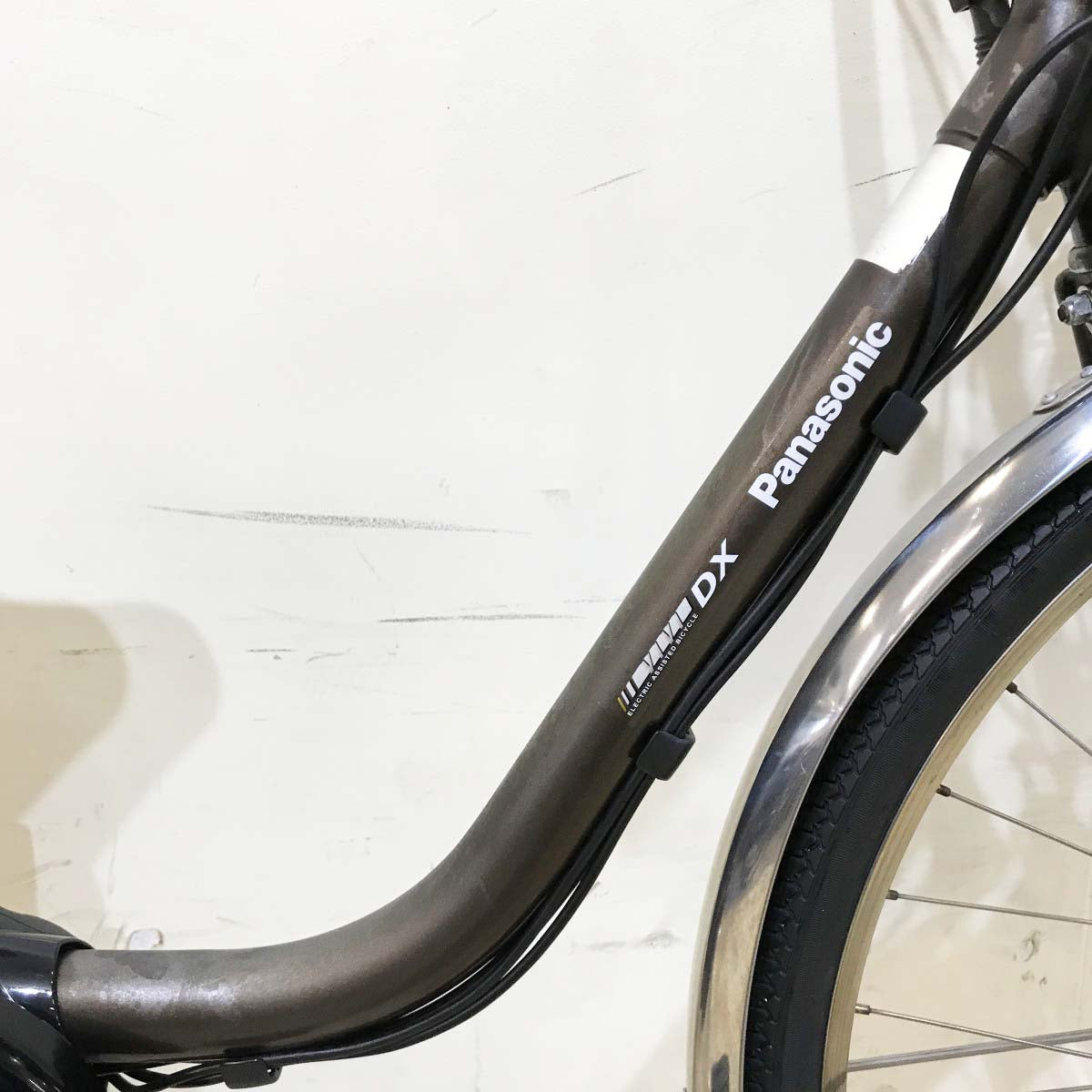 中古電動自転車 パナソニック ビビDX ブラウン 26インチ KI039