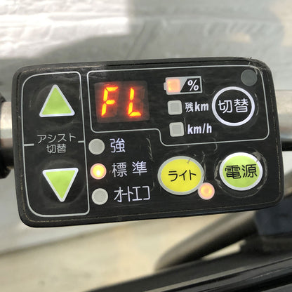 ブリヂストン アンジェリーノ e ブラウン 前22×後26インチ YE129【中古車】