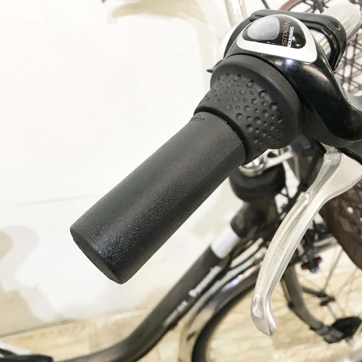 中古電動自転車 パナソニック ビビDX ブラウン 26インチ KI039