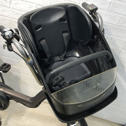 ブリヂストン アンジェリーノ e ブラウン 前22×後26インチ YE129【中古車】