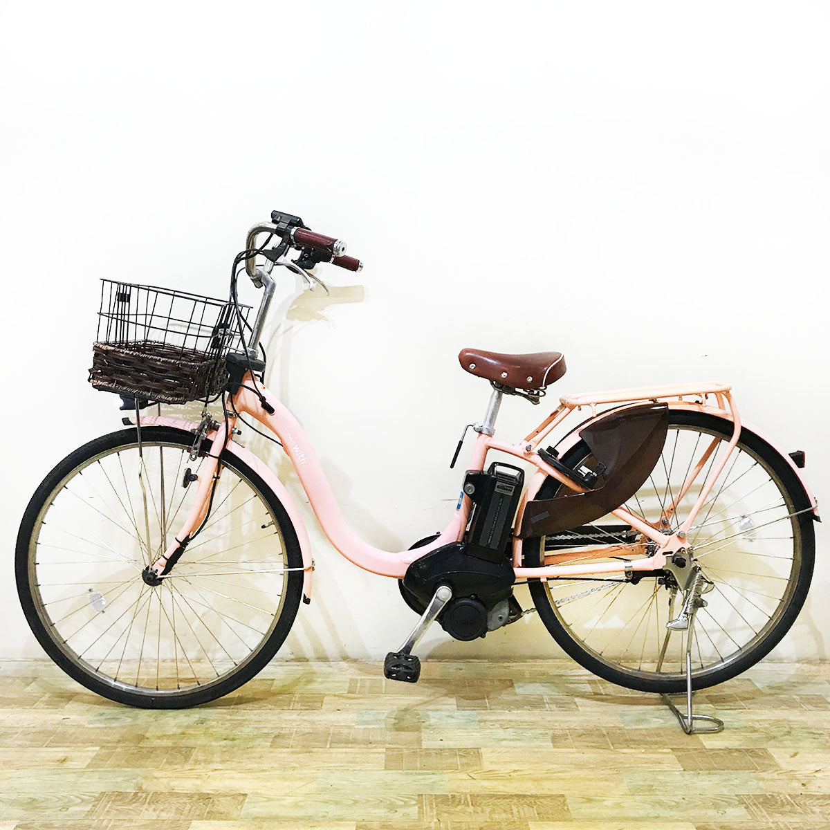 ヤマハ PAS With DX パス ウィズ DX ピンク 26インチ KP080  【中古車】
