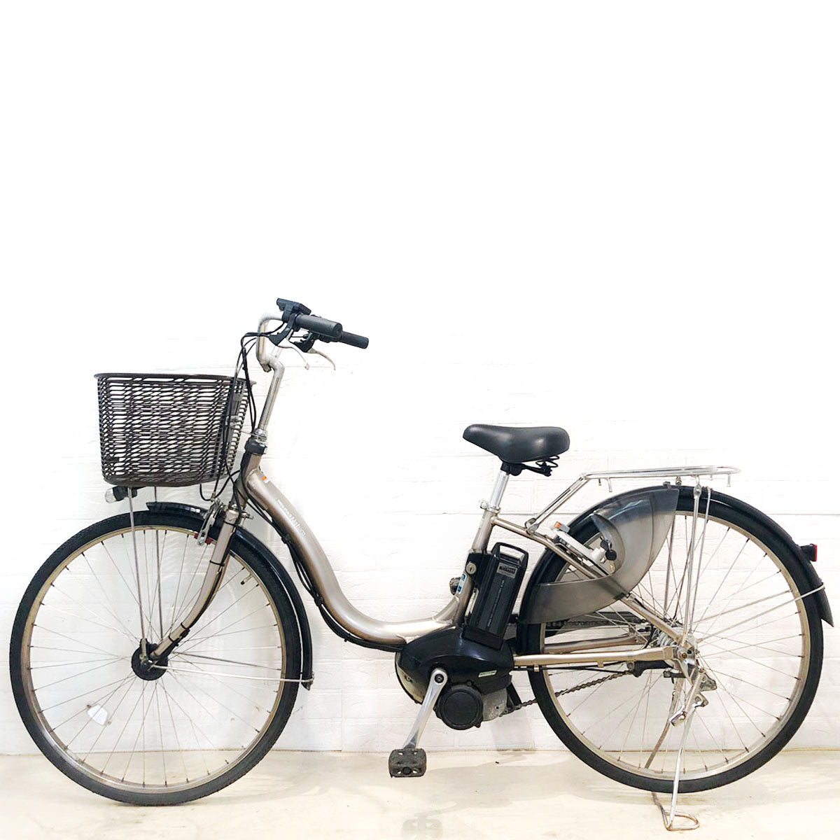 中古電動自転車 ヤマハ PAS ナチュラ L ゴールド 26インチ YX053 – e