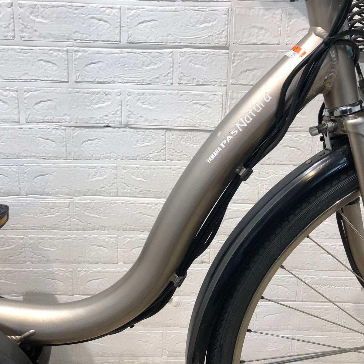 中古電動自転車 ヤマハ PAS ナチュラ L ゴールド 26インチ YX053 – e