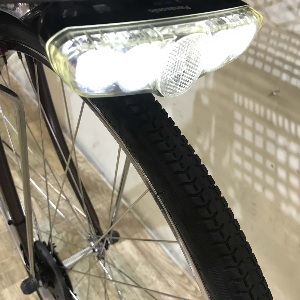 中古電動自転車 パナソニック ビビ DX ブラウン 26インチ KD95