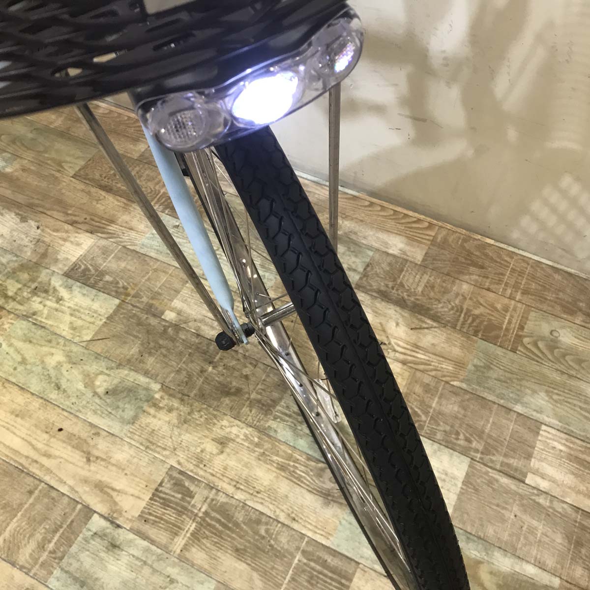 中古電動自転車 ブリヂストン アシスタ U DX ブルー 26インチ KD096  