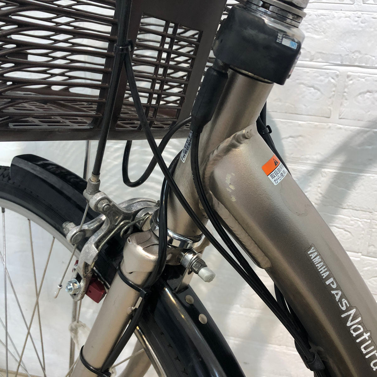 中古電動自転車 ヤマハ PAS ナチュラ L ゴールド 26インチ YX053 – e