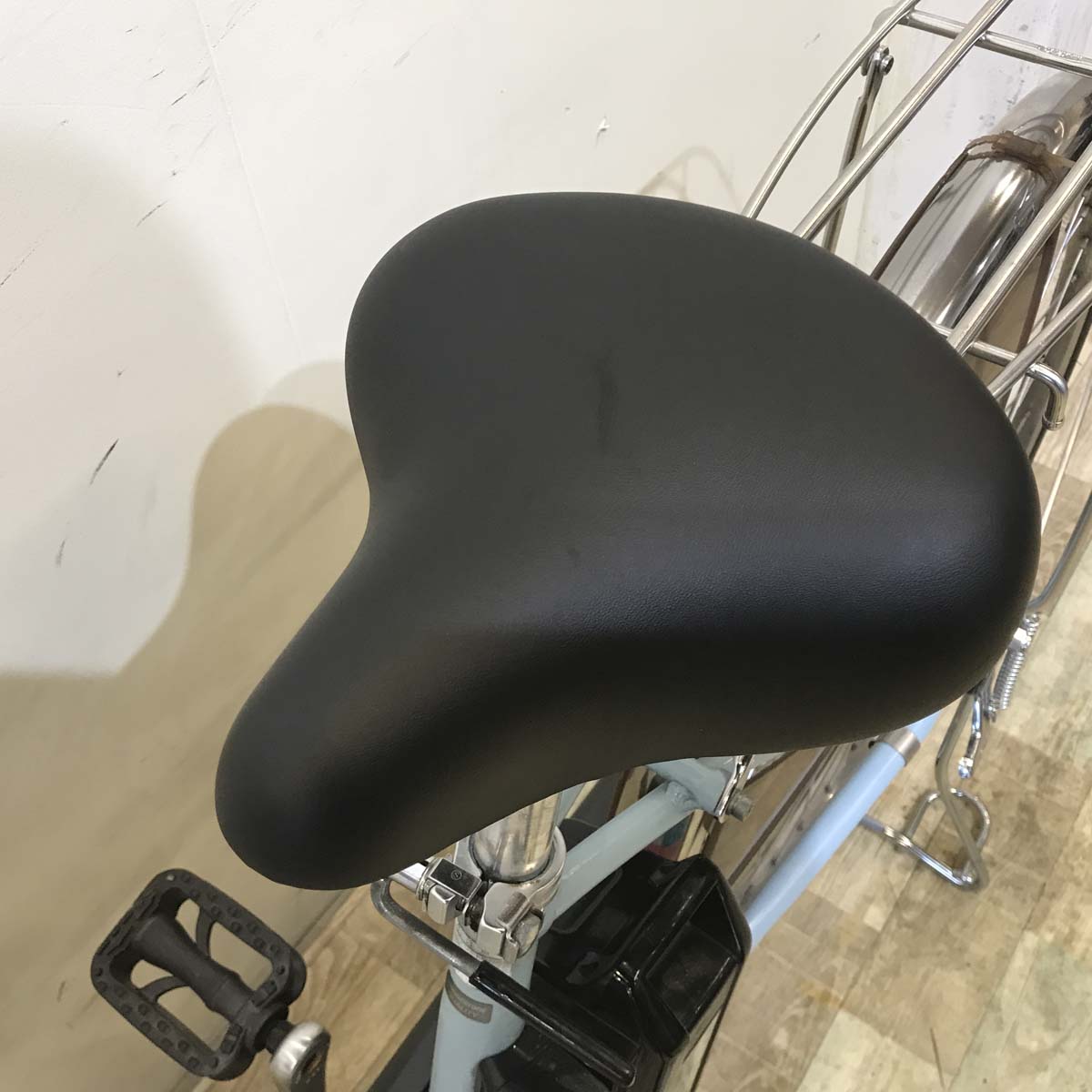 中古電動自転車 ブリヂストン アシスタ U DX ブルー 26インチ KD096  