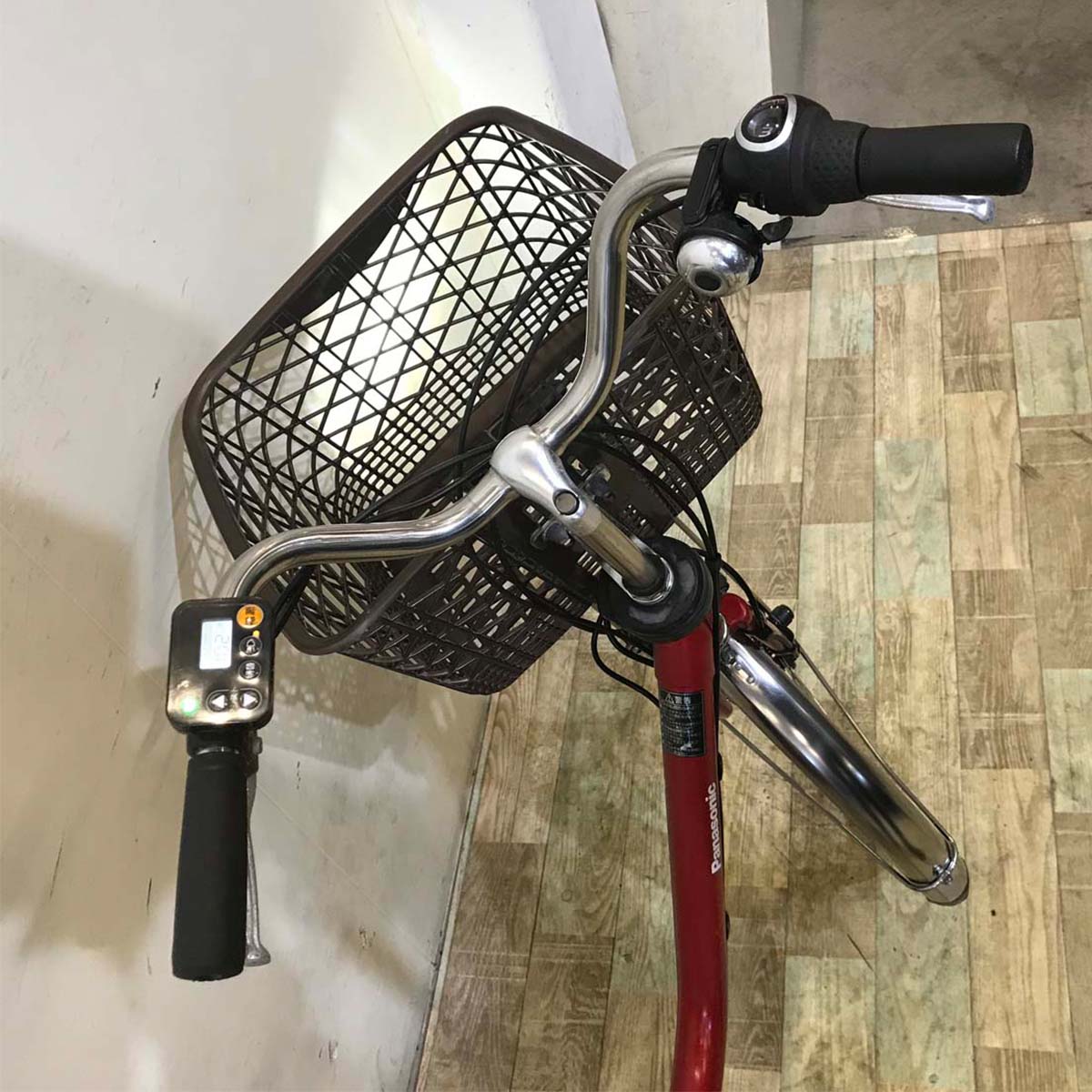 中古電動自転車 パナソニック ビビ DX レッド 24インチ KD097 – e-CHARIty