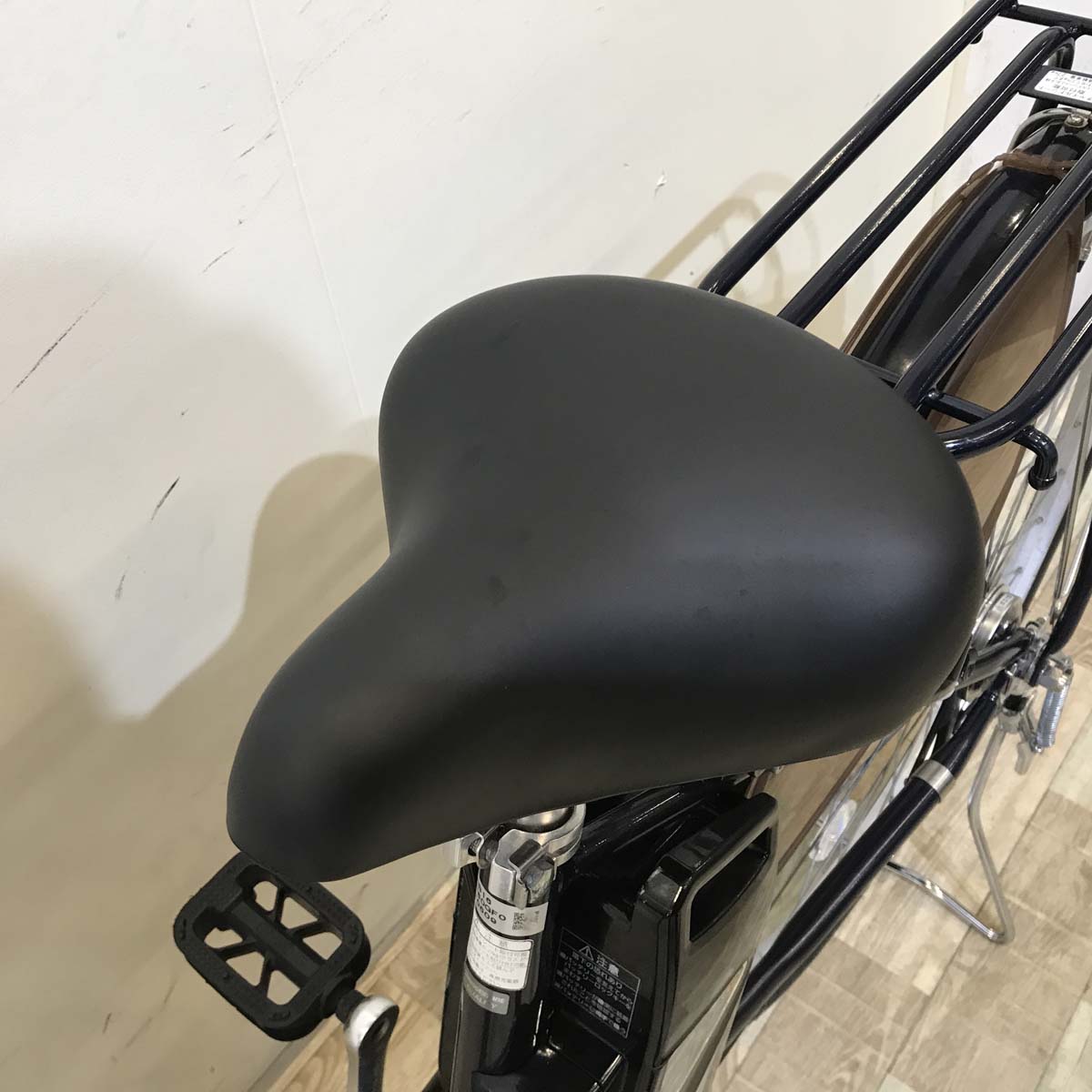 整備済☆送料込！ブリヂストン アシスタベーシック 26インチ 電動アシスト中古車 ブリヂストン アシスタ ベーシック ネイビー 26インチ KU042 【中古車