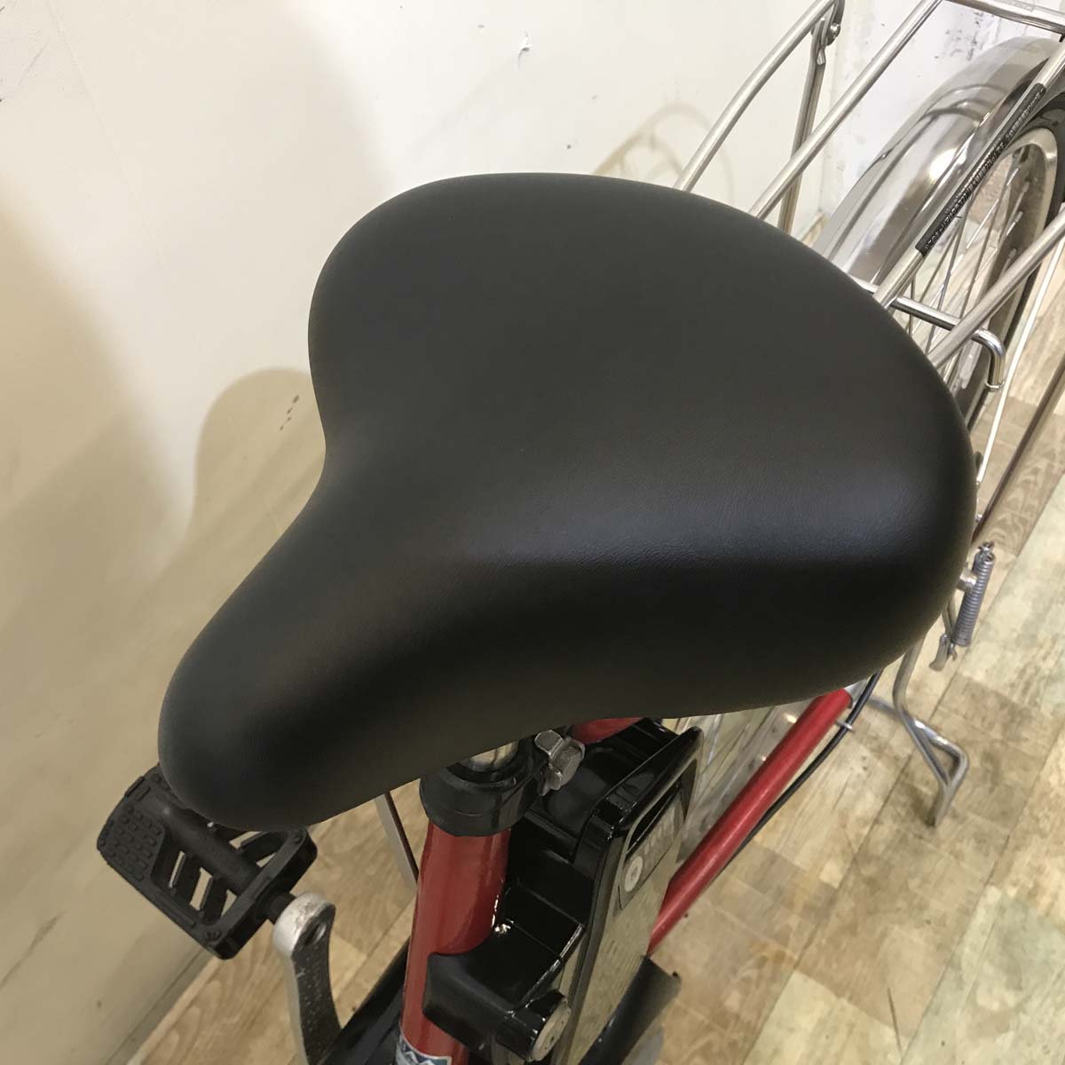 中古電動自転車 パナソニック ビビ DX レッド 24インチ KD097