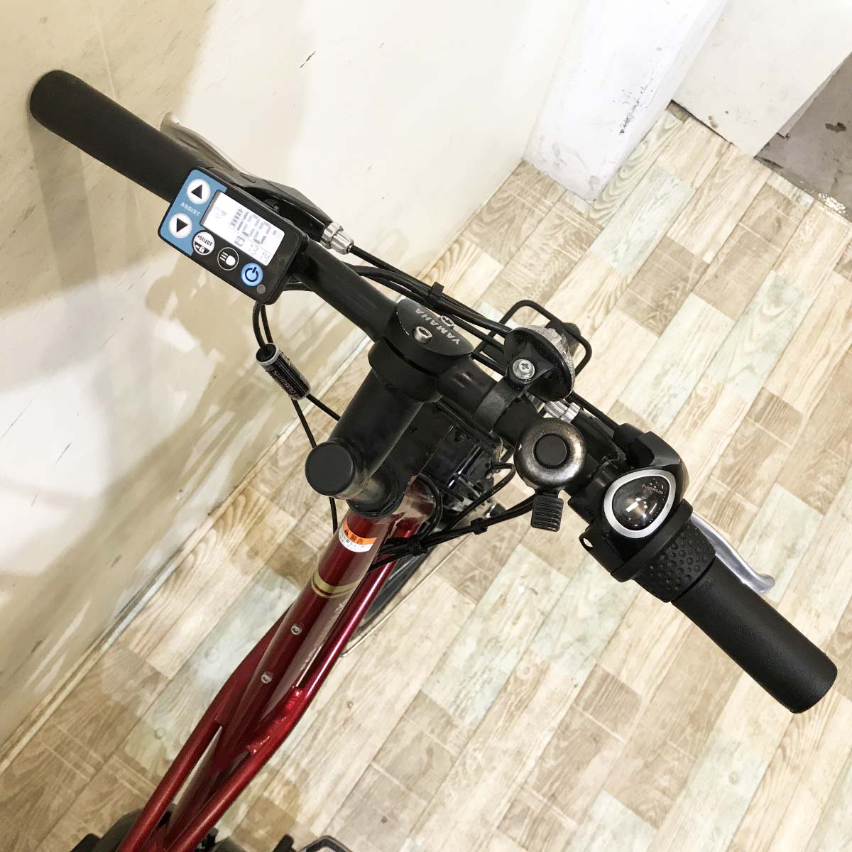中古電動自転車 ヤマハ PAS シティX レッド 20インチ KI041 – e-CHARIty