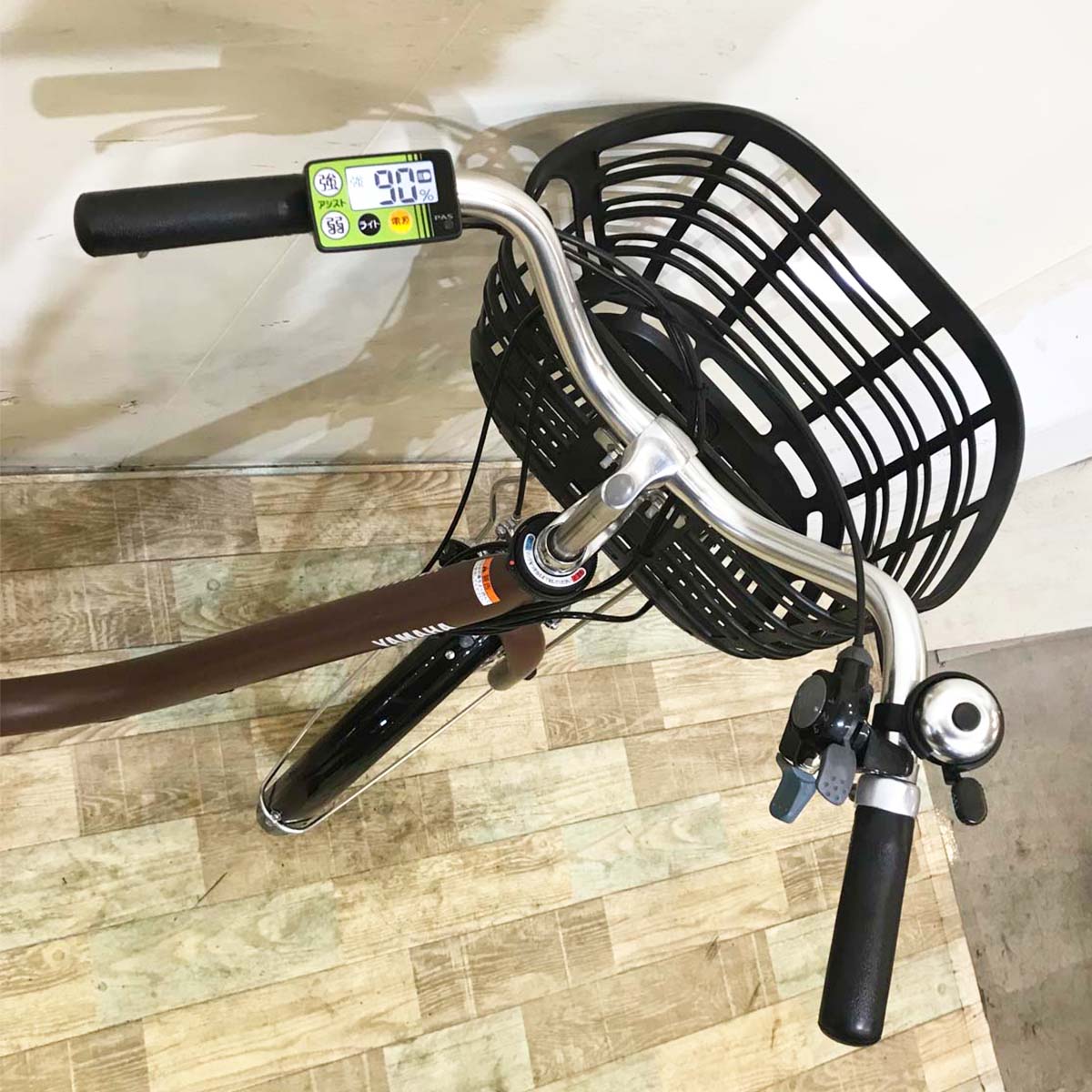 中古電動自転車 ヤマハ PAS SION U パス シオン ユー ブラウン 24インチ KD098