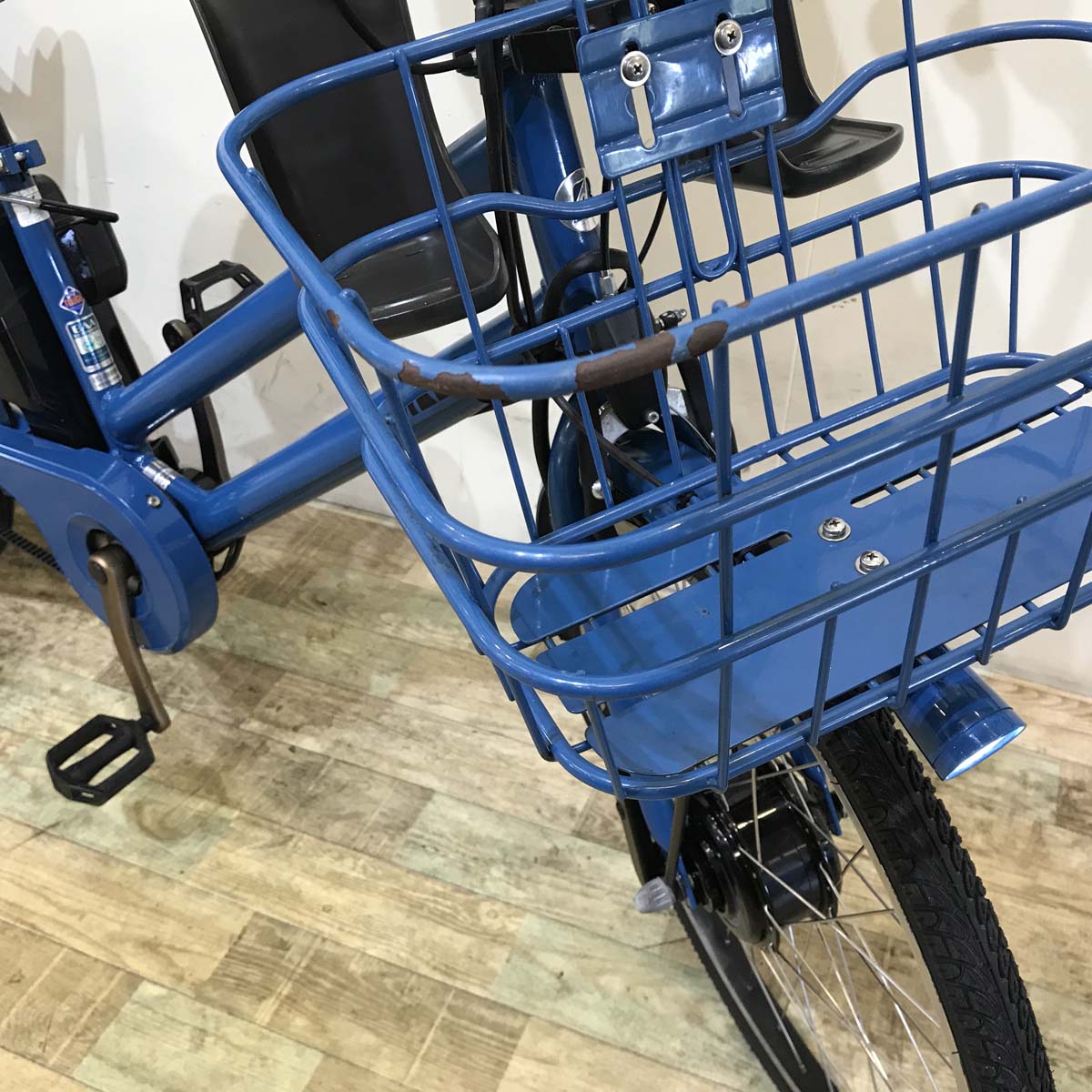 ブリヂストン bikke GRI ビッケ グリ ブルー 前24×20インチ KY123  【中古車】