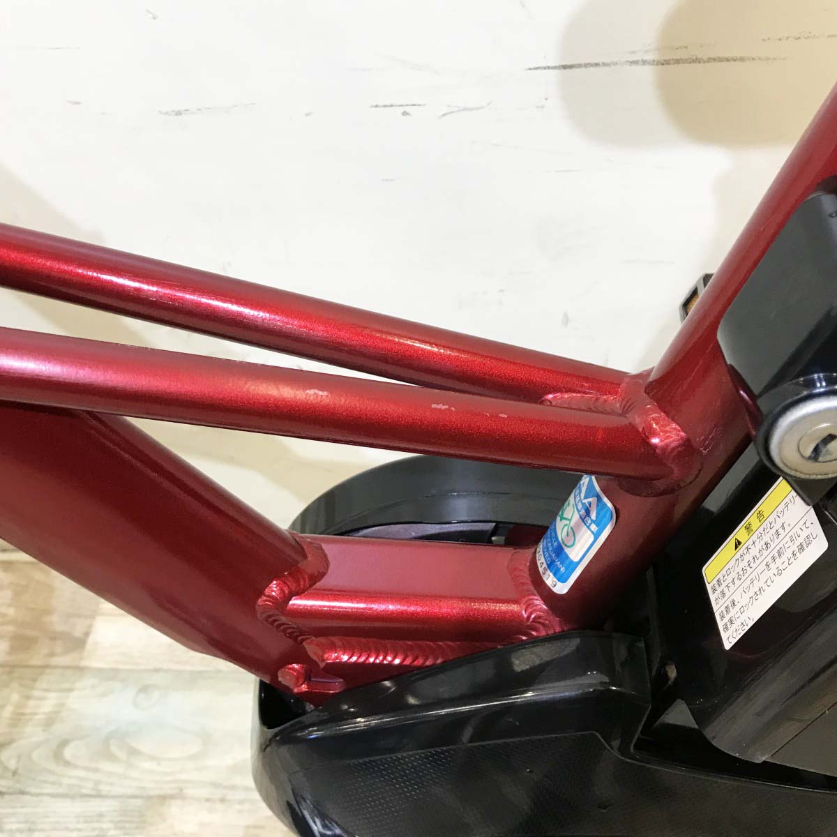 中古電動自転車 ヤマハ PAS シティX レッド 20インチ KI041