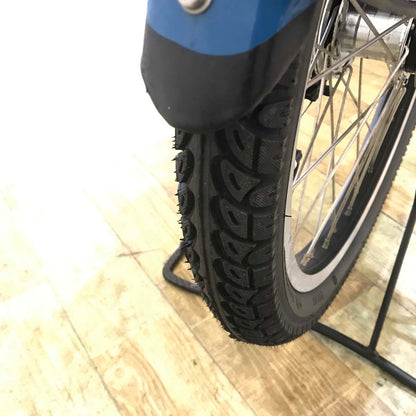 ブリヂストン bikke GRI ビッケ グリ ブルー 前24×20インチ KY123  【中古車】