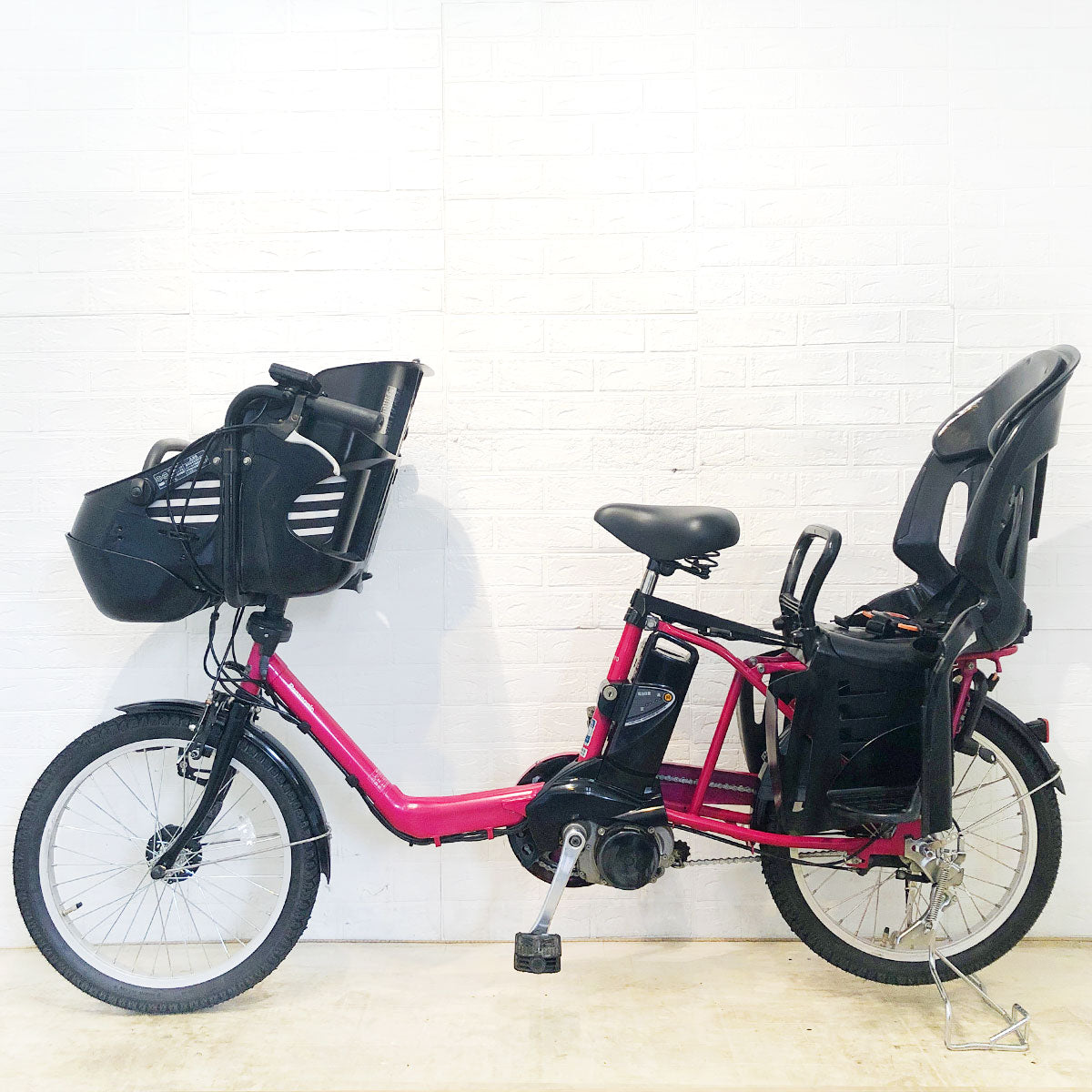 中古電動自転車 パナソニック ギュット ミニ DX ピンク 20インチ YE132