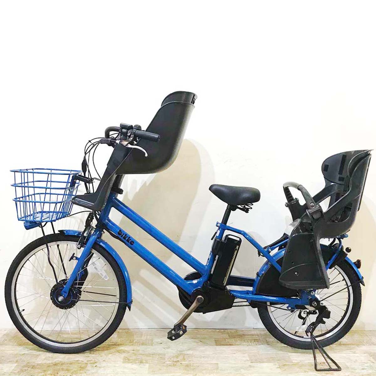 ブリヂストン bikke GRI ビッケ グリ ブルー 前24×20インチ KY123  【中古車】