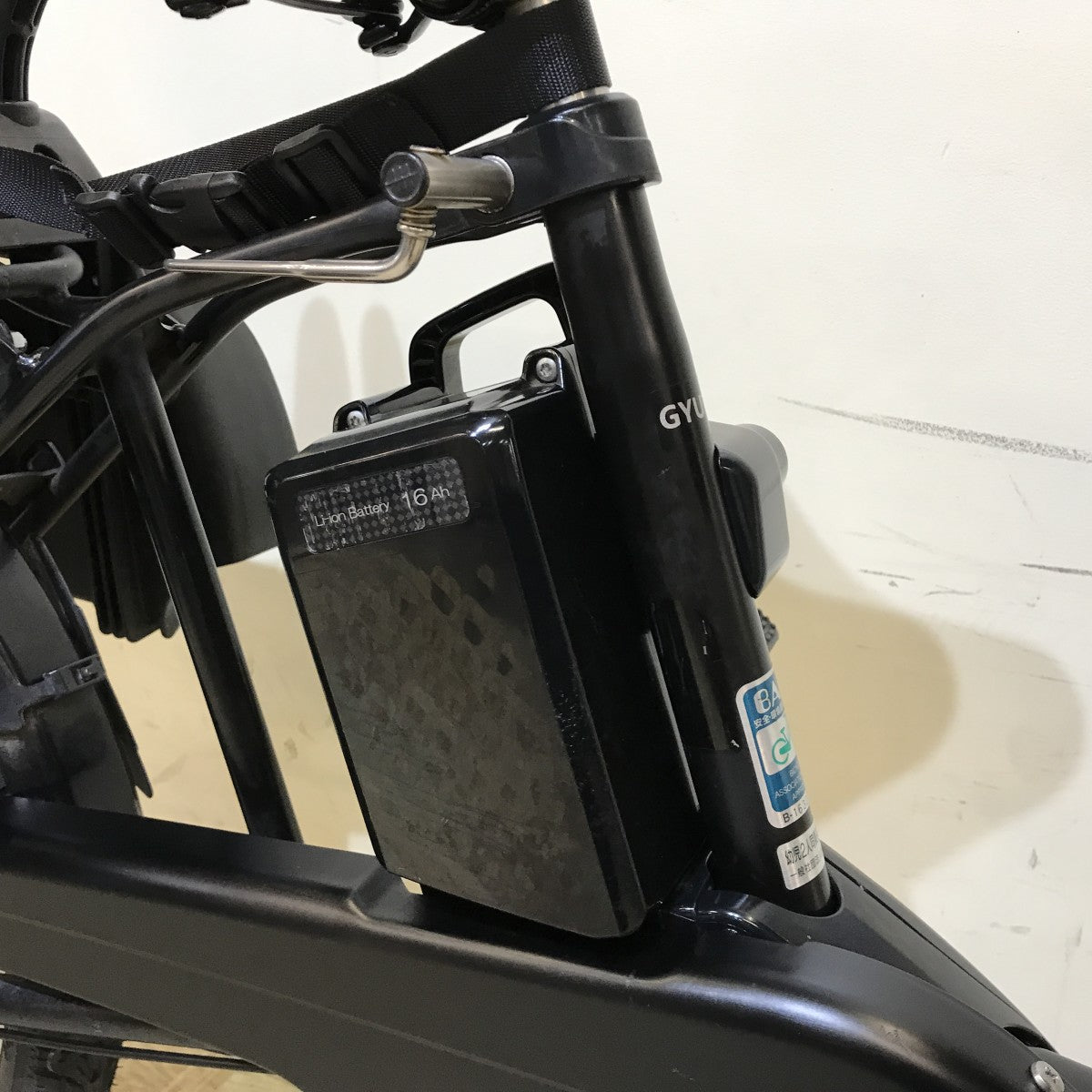 中古電動自転車 パナソニック ギュットミニDX ブラック 20インチ KI042