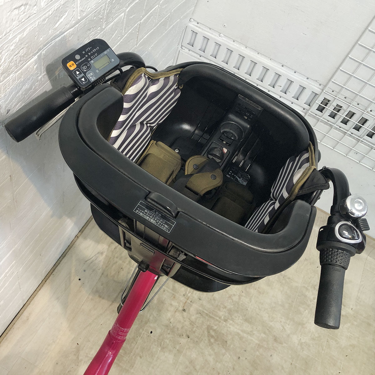 中古電動自転車 パナソニック ギュット ミニ DX ピンク 20インチ YE132
