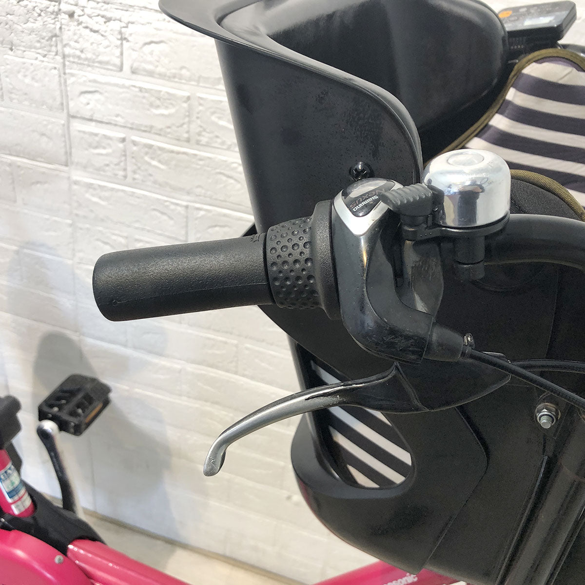 中古電動自転車 パナソニック ギュット ミニ DX ピンク 20インチ YE132