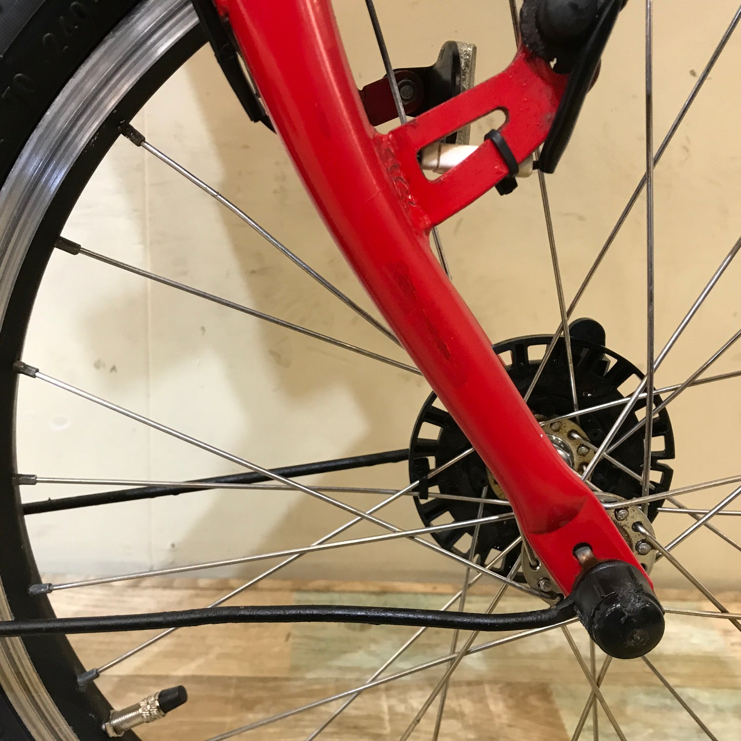 ヤマハ PAS Kiss mini パス キッス ミニ レッド 20インチ KP084  【中古車】