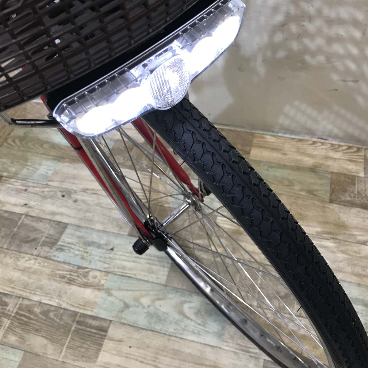 パナソニック ビビ DX レッド 26インチ KU044 【中古車】