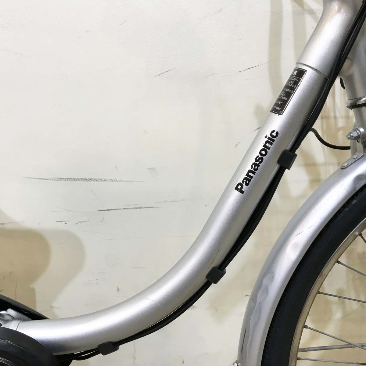 中古電動自転車 パナソニック パートナー U シルバー 24インチ KI043