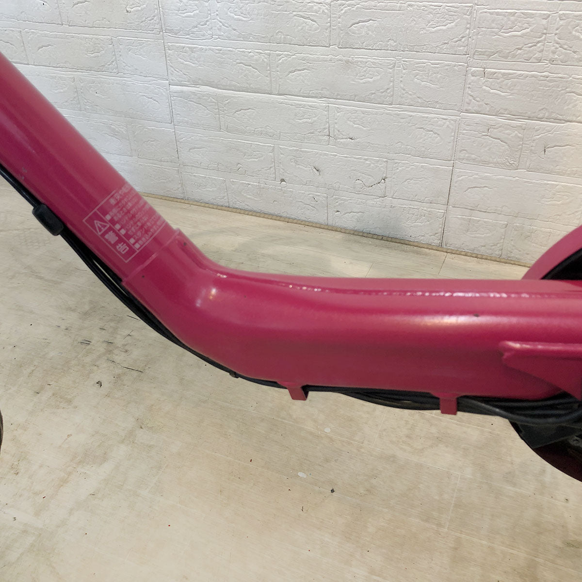 中古電動自転車 パナソニック ギュット ミニ DX ピンク 20インチ YE132