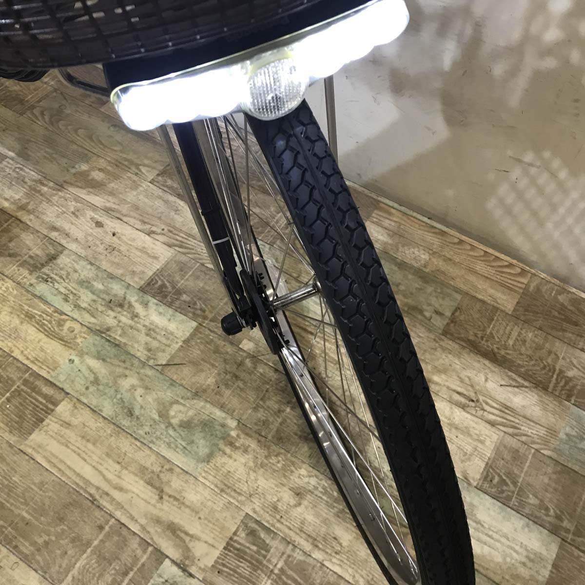 中古電動自転車 パナソニック ビビ DX パープル 26インチ KD100 