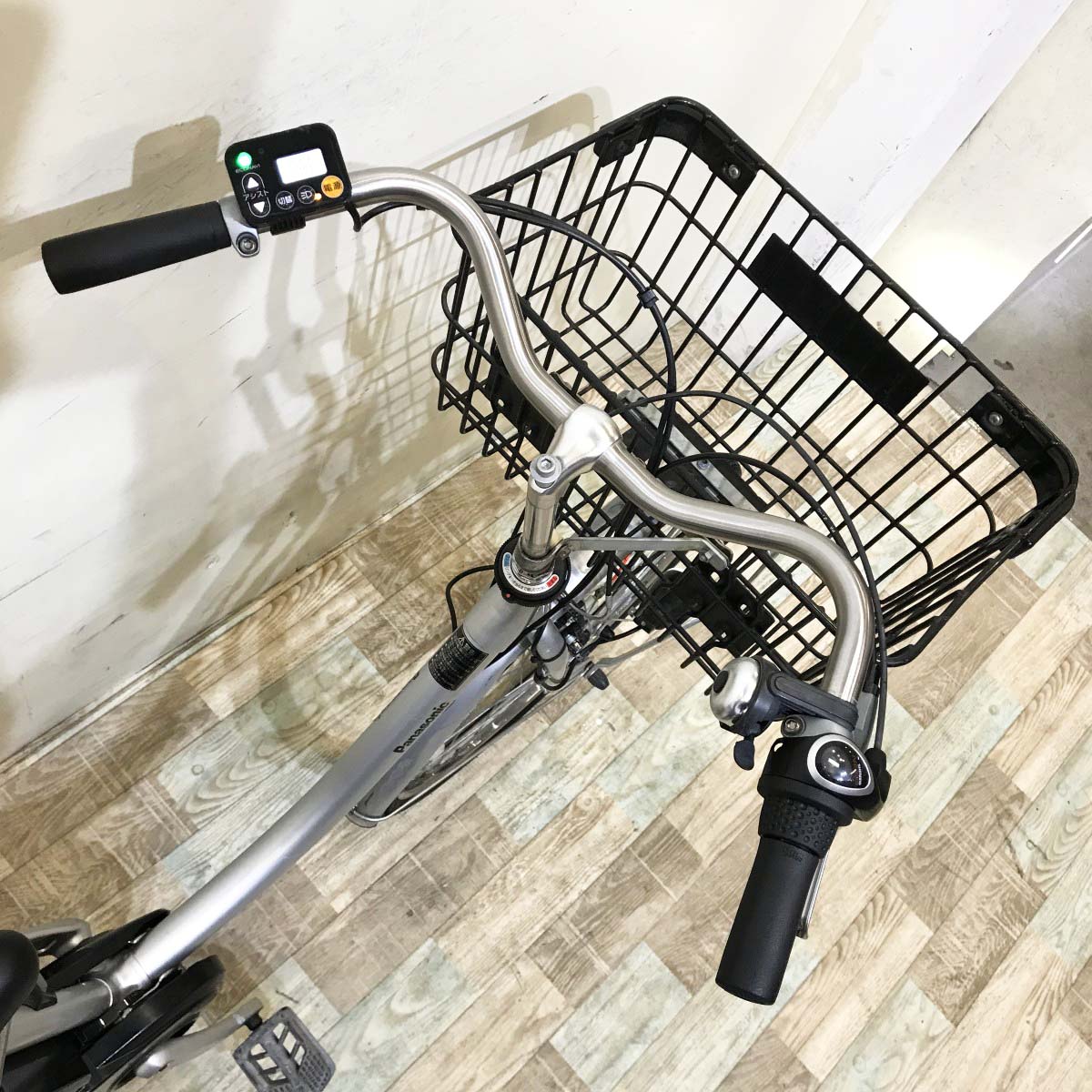 中古電動自転車 パナソニック パートナー U シルバー 24インチ KI043