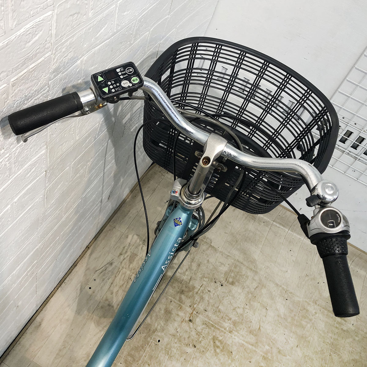 中古電動自転車 ブリヂストン アシスタ DX ブルー 26インチ YE133