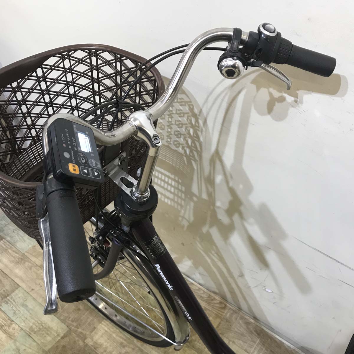 中古電動自転車 パナソニック ビビ DX パープル 26インチ KD100 