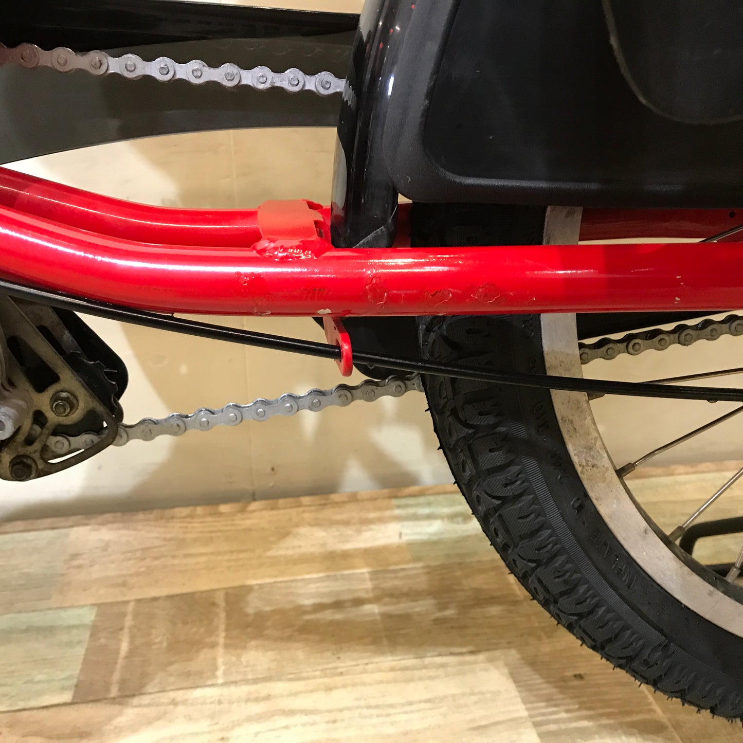 ヤマハ PAS Kiss mini パス キッス ミニ レッド 20インチ KP084  【中古車】
