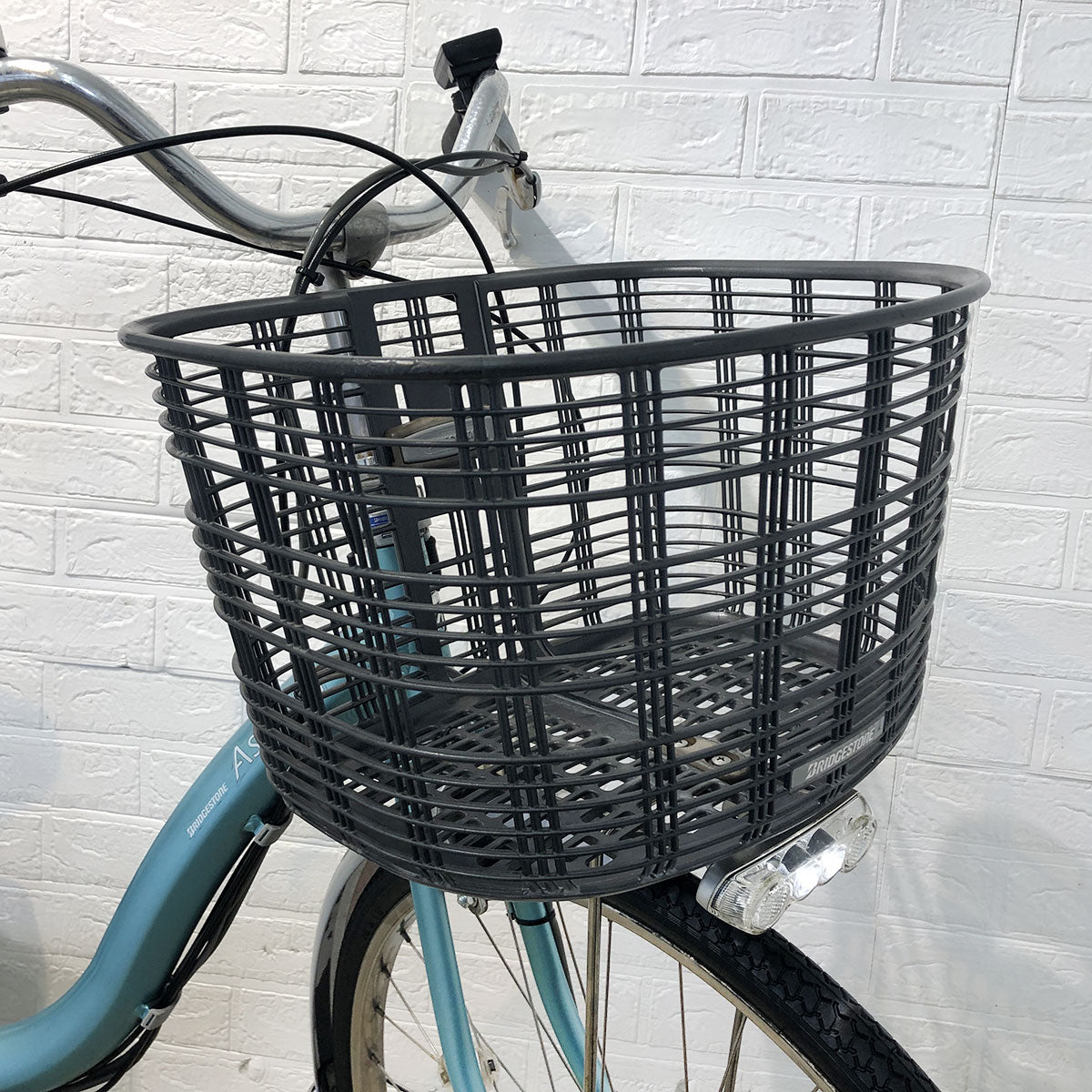 中古電動自転車 ブリヂストン アシスタ DX ブルー 26インチ YE133