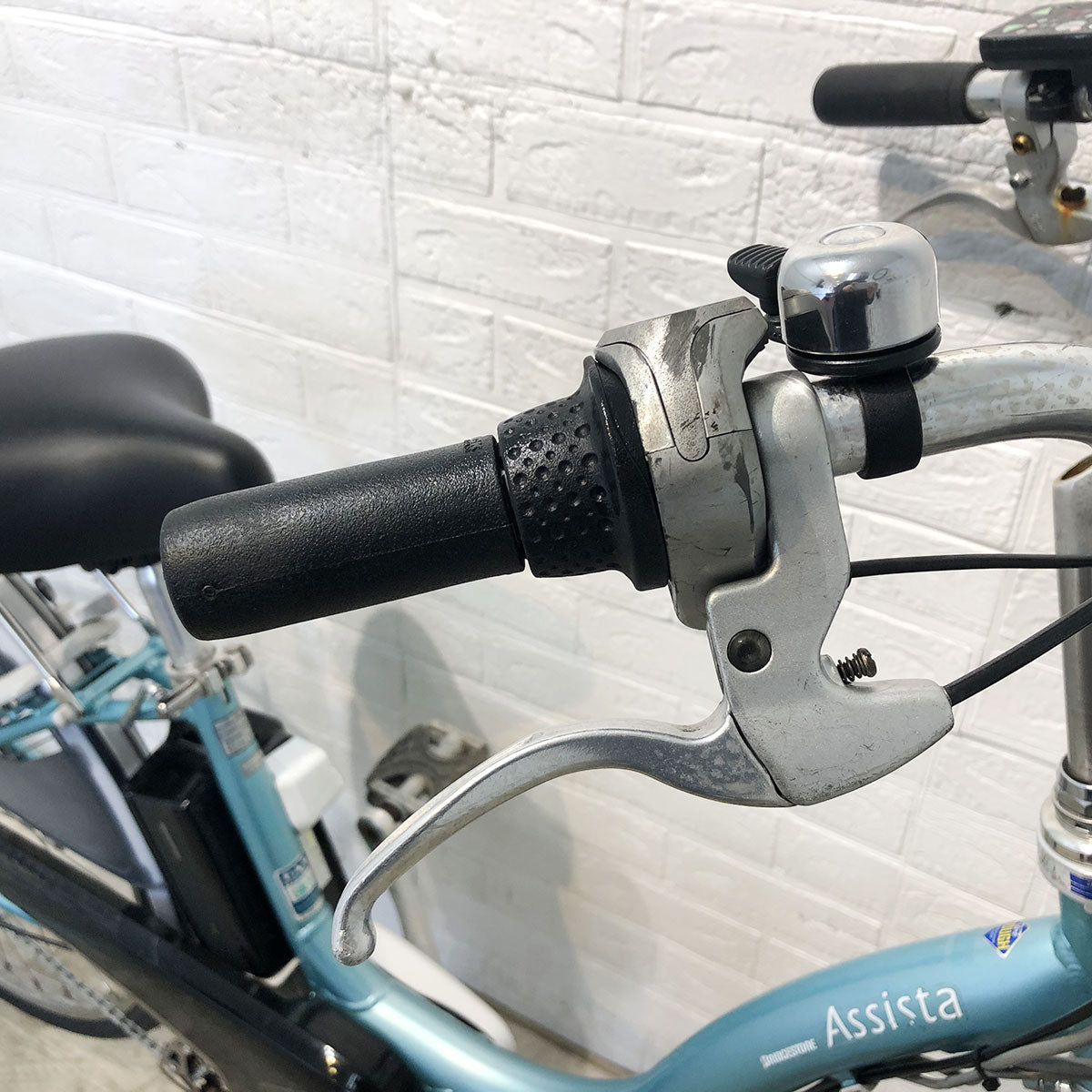 中古電動自転車 ブリヂストン アシスタ DX ブルー 26インチ YE133
