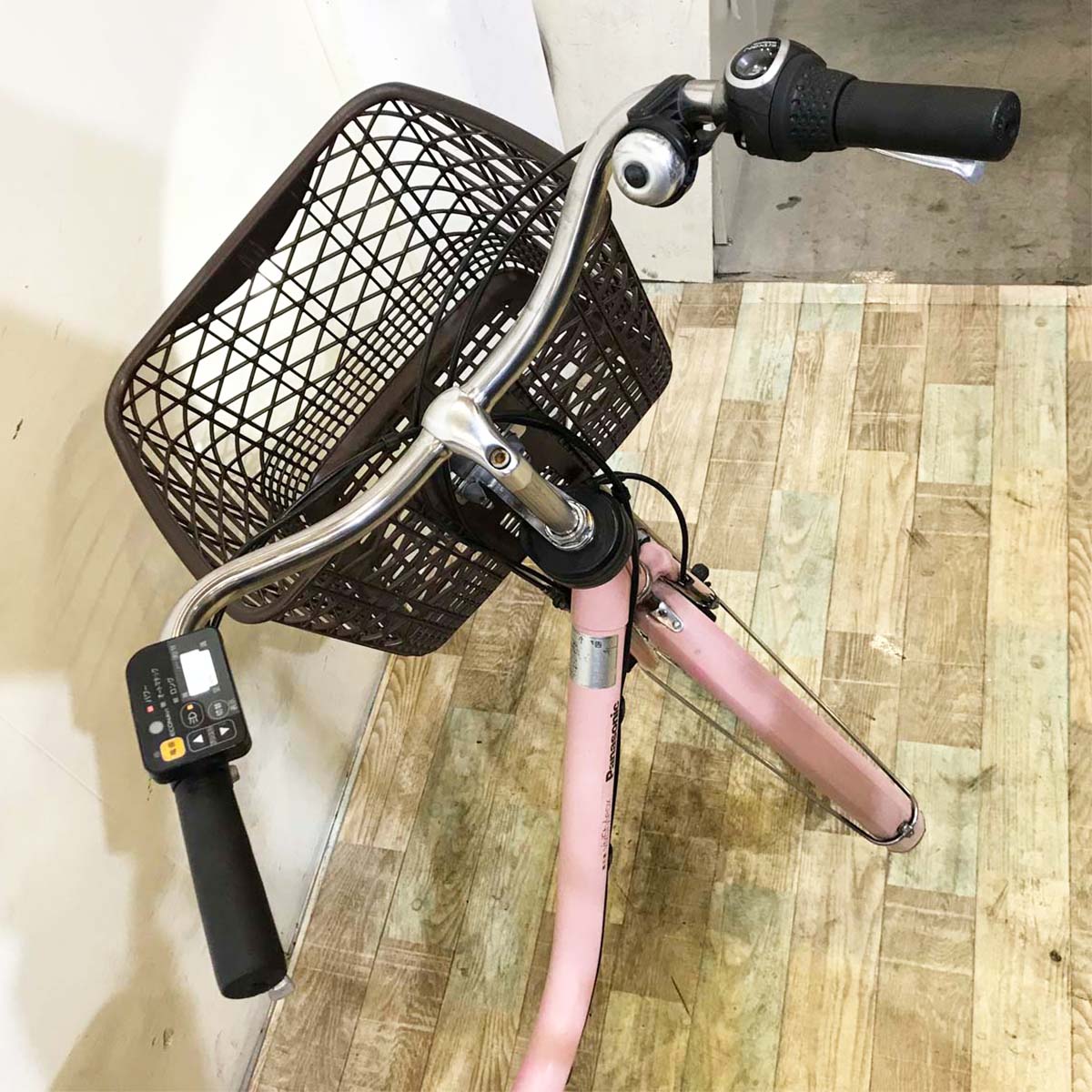 中古電動自転車 パナソニック ビビ スタイル DX ピンク 26インチ KD101 
