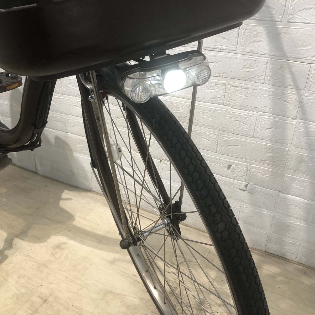 ブリヂストン アシスタ DX ブラウン 26インチ YX058 【中古車】