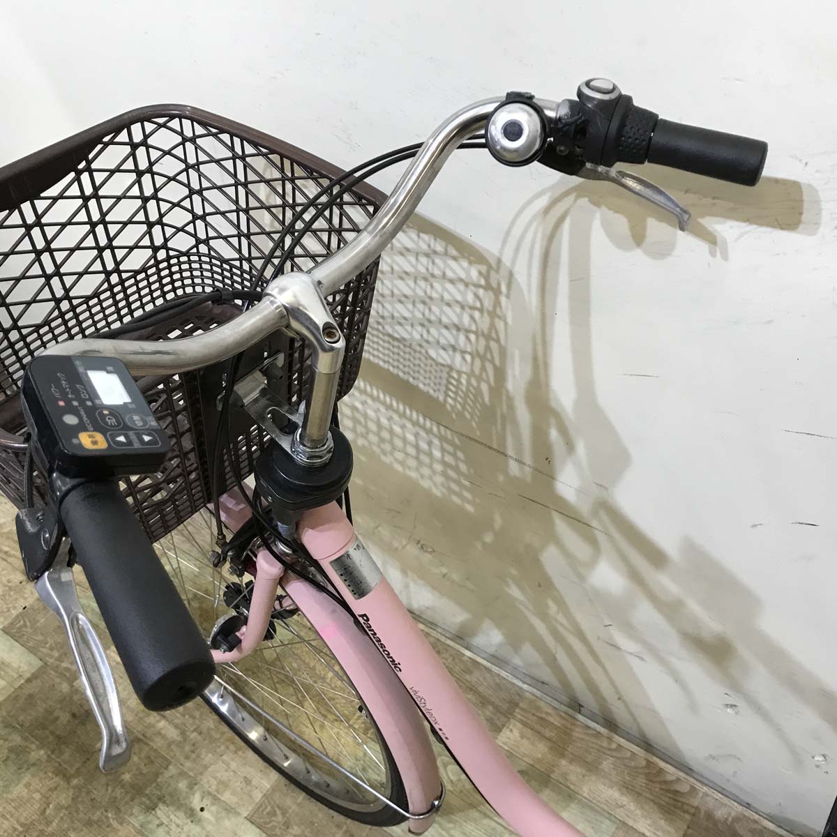 中古電動自転車 パナソニック ビビ スタイル DX ピンク 26インチ KD101 