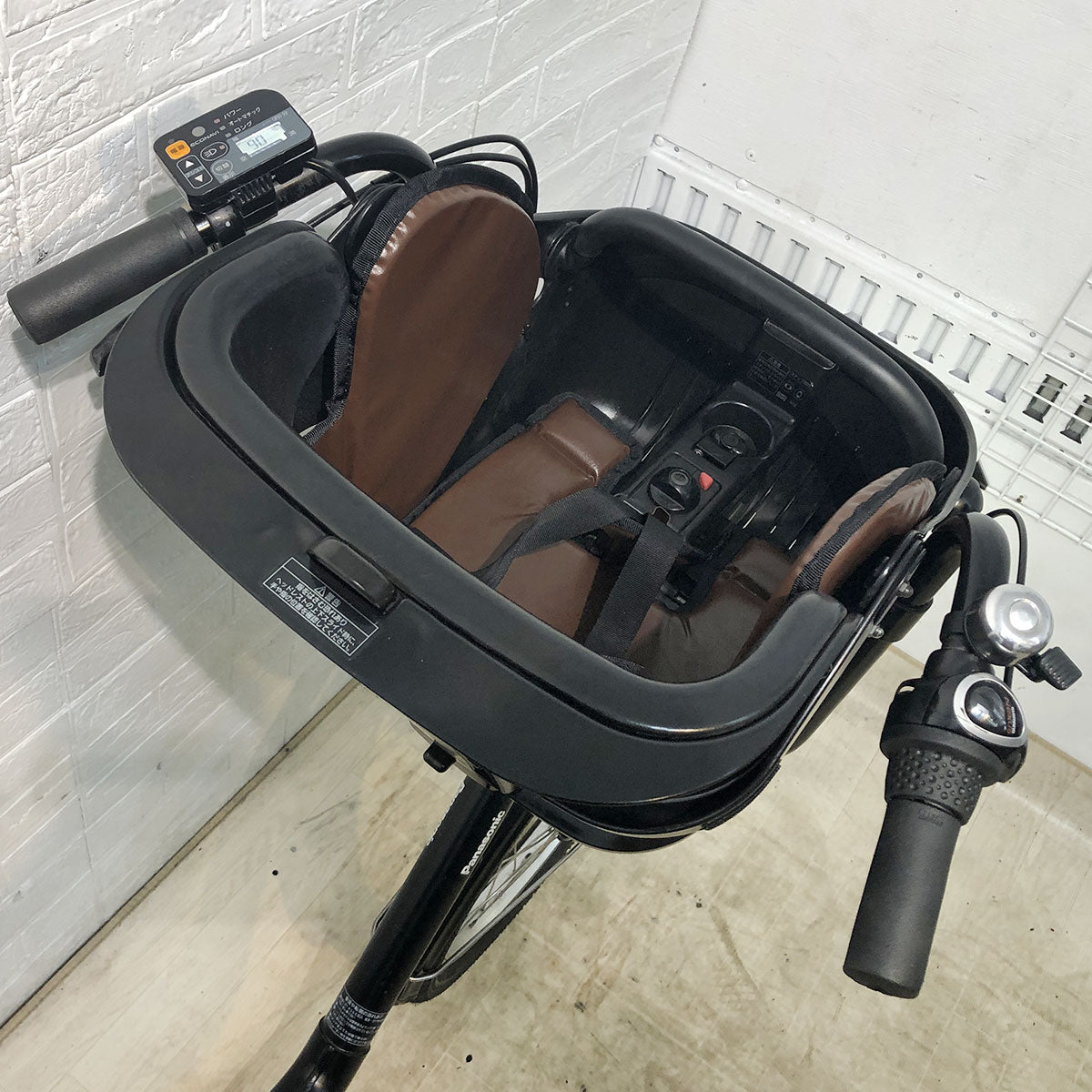 中古電動自転車 新品バッテリー パナソニック ギュット ミニ DX ブラック 20インチ YE134