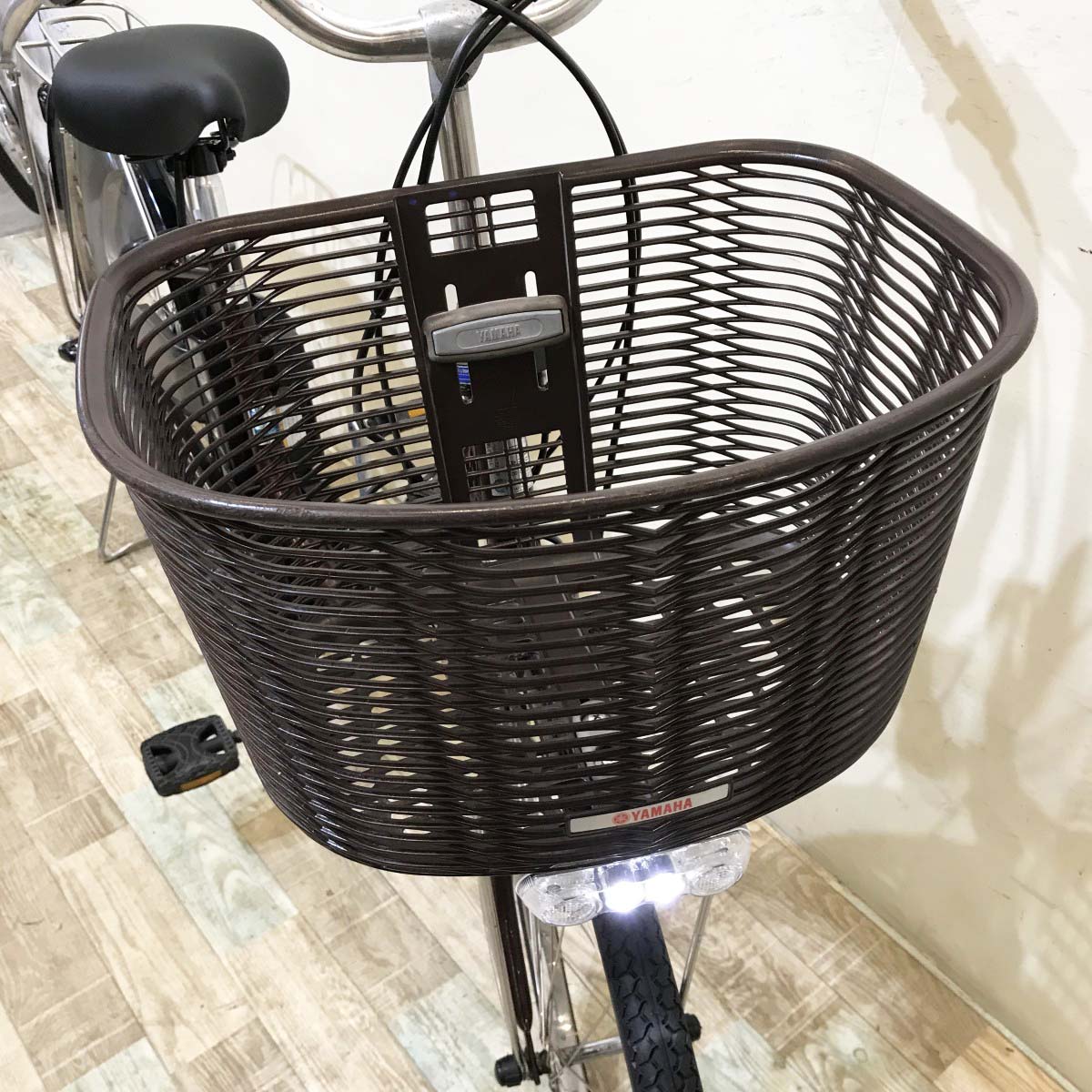 中古電動自転車 ヤマハ PAS ナチュラ ブラウン 26インチ KI045