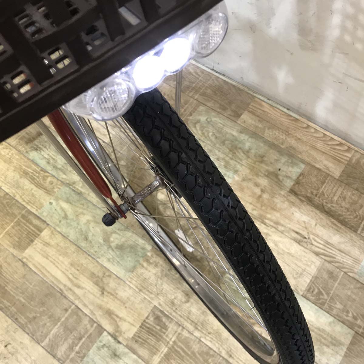 中古電動自転車 ヤマハ PAS ナチュラ M DX ブラウン 26インチ KD102