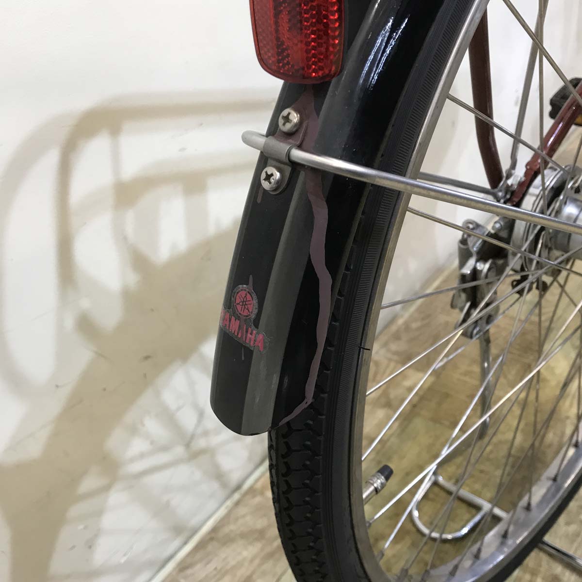 中古電動自転車 ヤマハ PAS ナチュラ M DX ブラウン 26インチ KD102