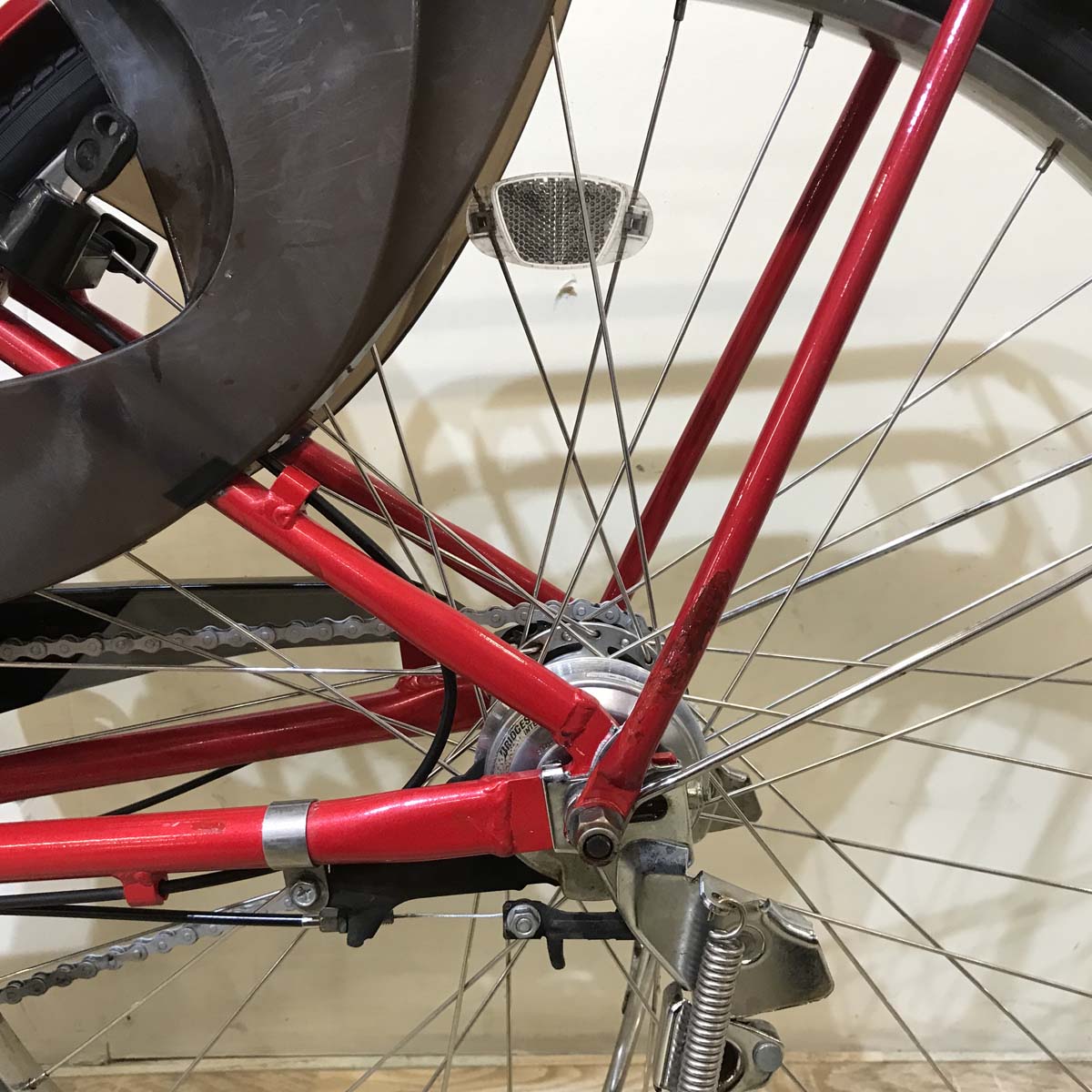ヤマハ PAS ナチュラ XL DX レッド 26インチ KY126  【中古車】