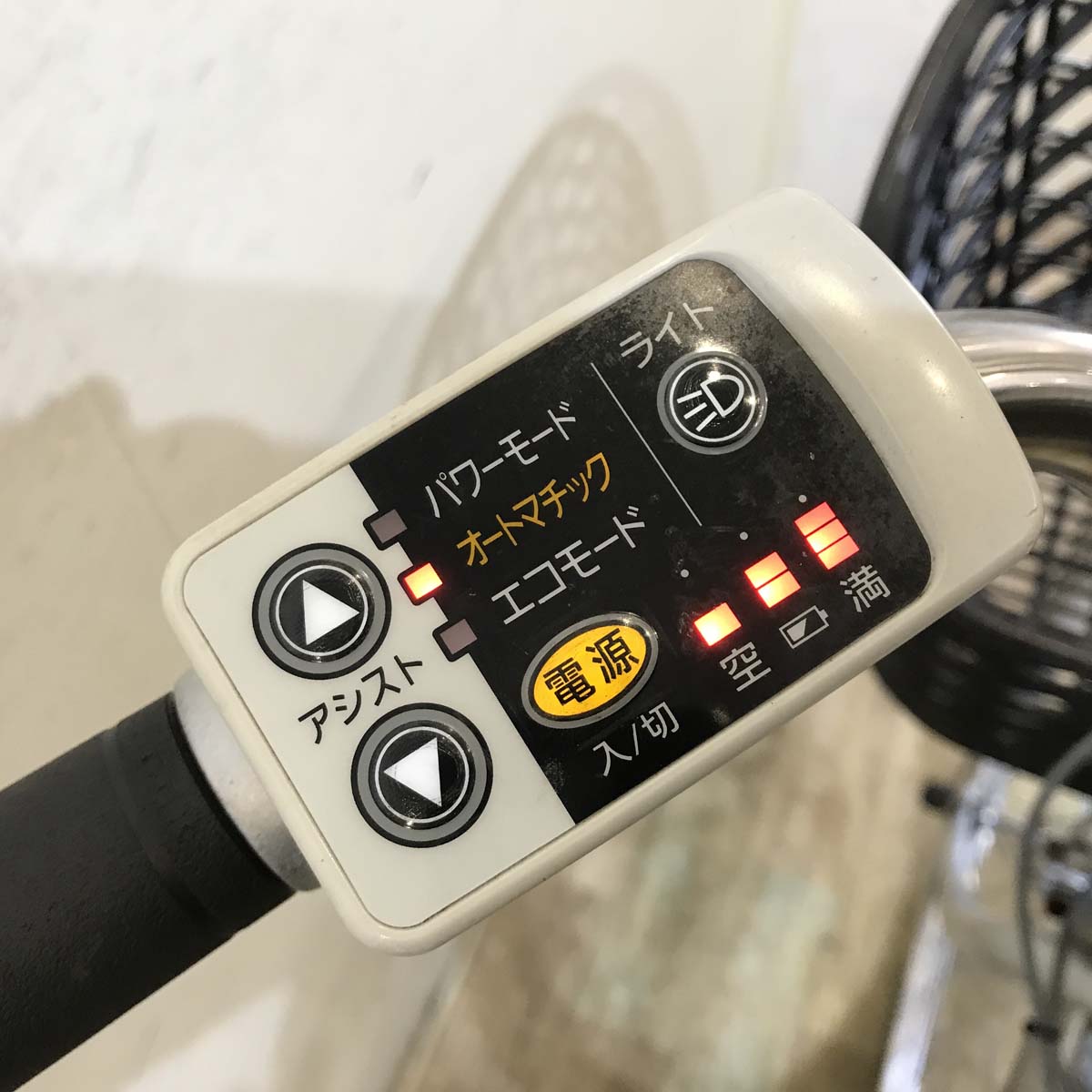 中古電動自転車 パナソニック ビビ NX シルバー 26インチ KD103 